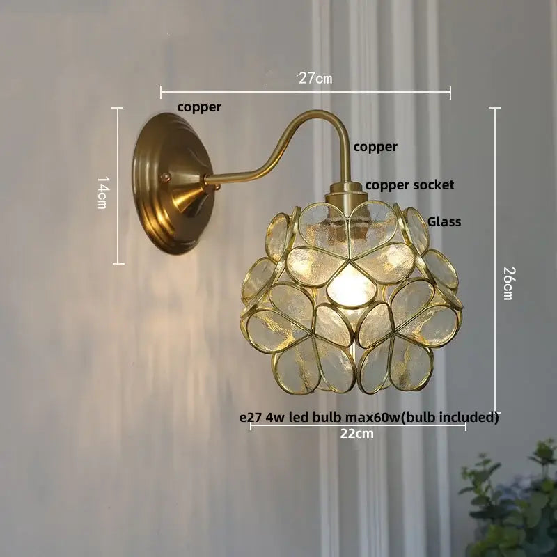 Brass Butterfly Wall Sconce