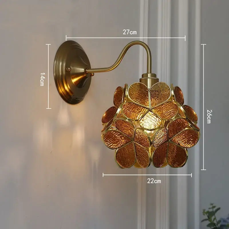 Brass Butterfly Wall Sconce