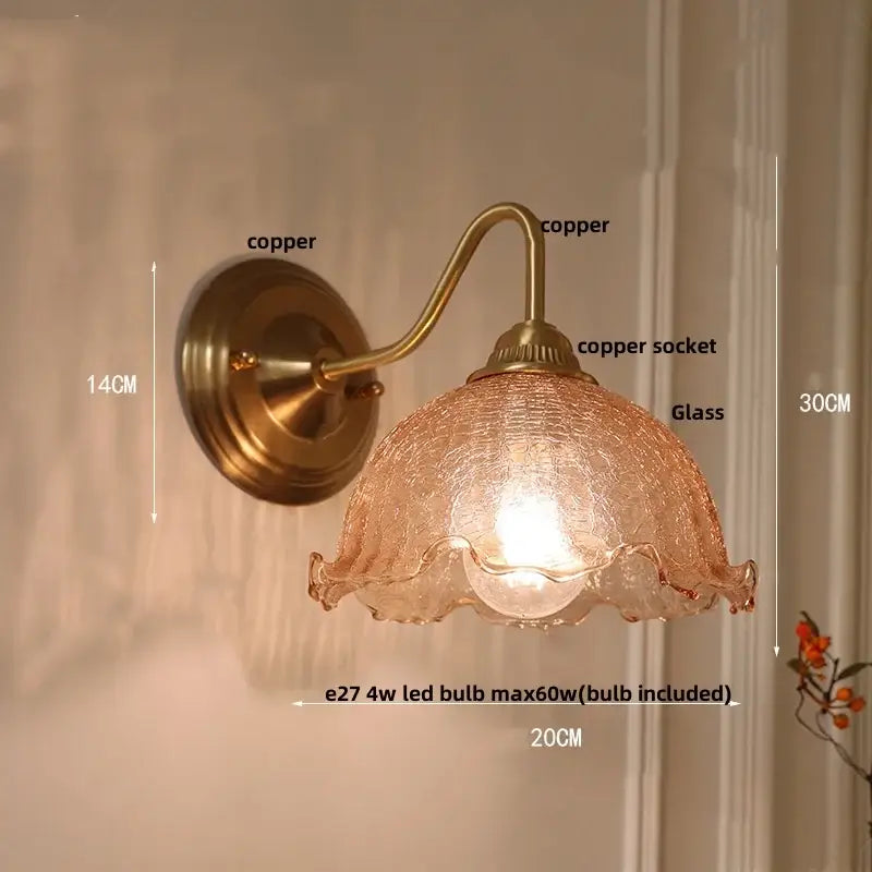 Brass Butterfly Wall Sconce
