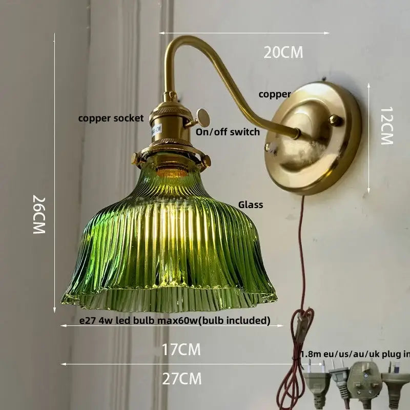 Brass Butterfly Wall Sconce