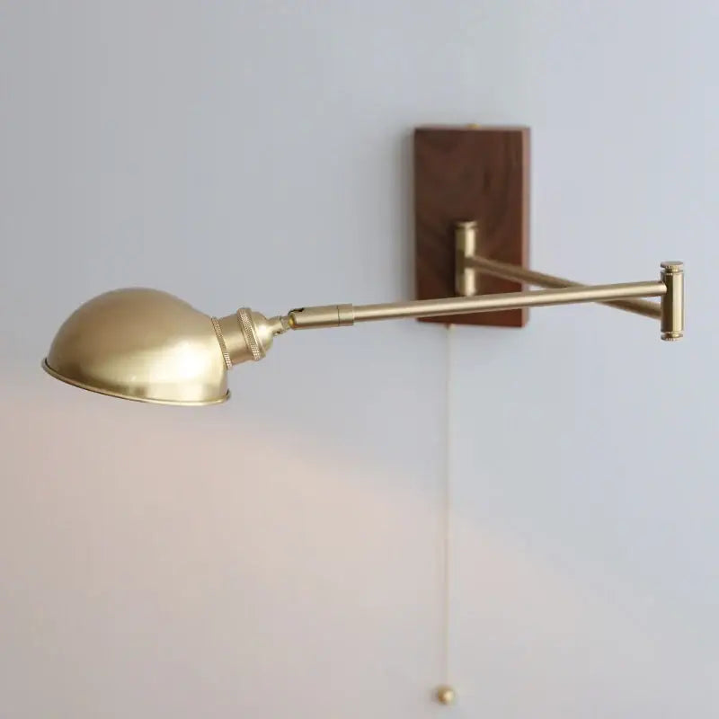 Brass Canopy LED Wall Light