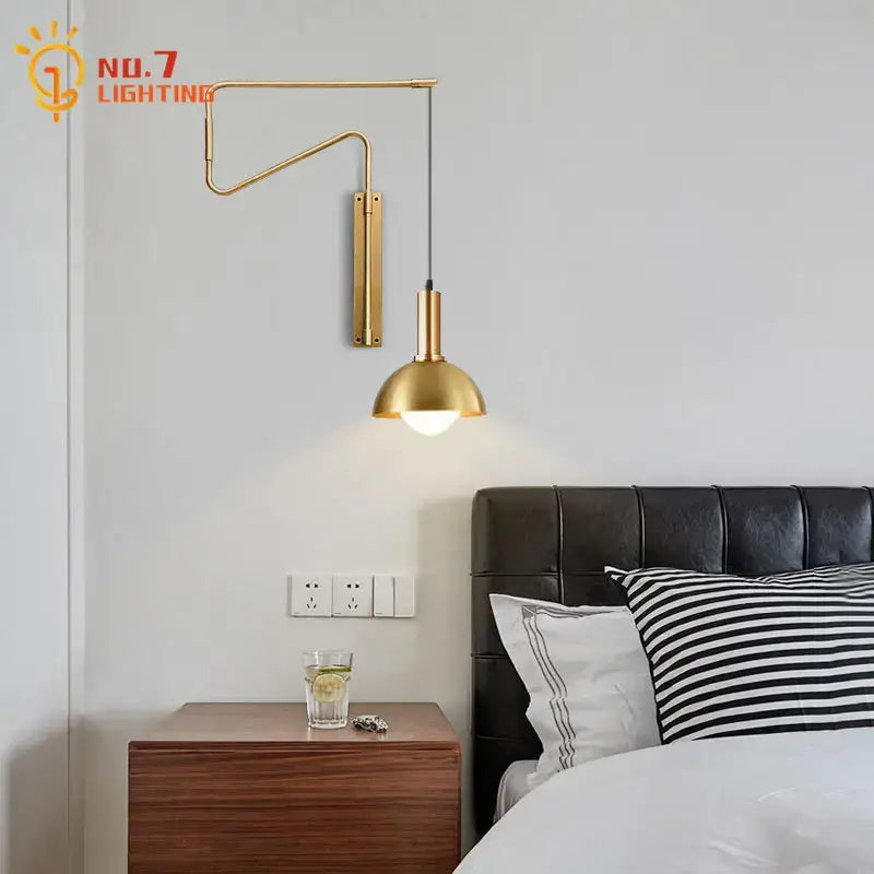 Brass Copper Wall Lamp