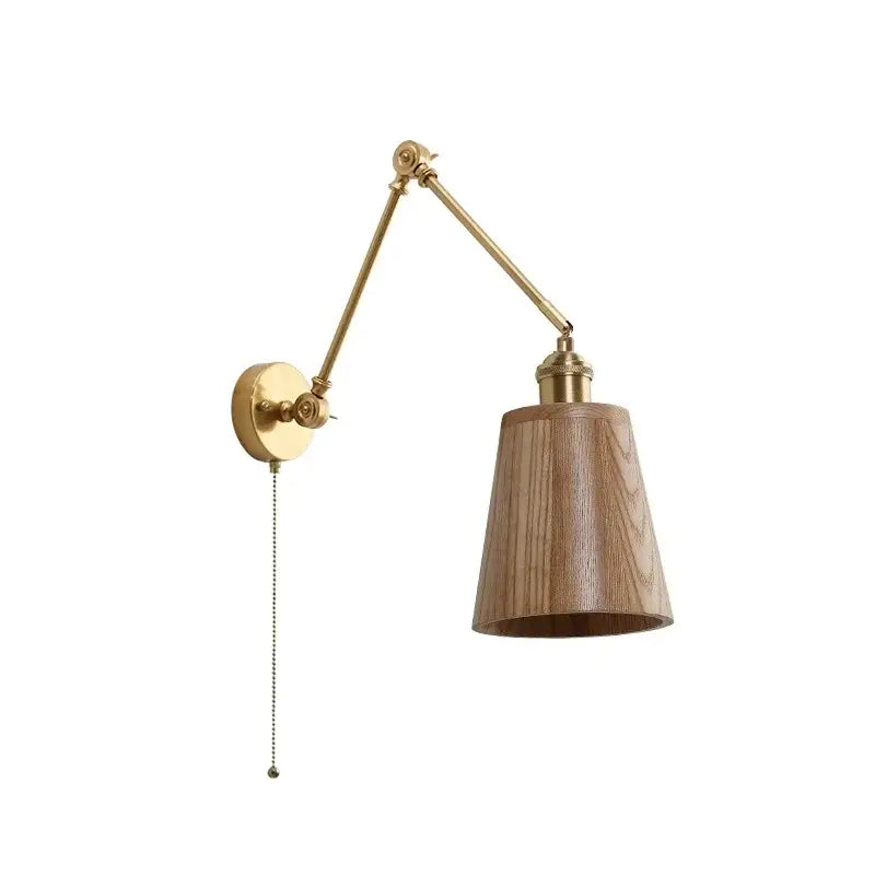 Copper Swing Arm Sconce
