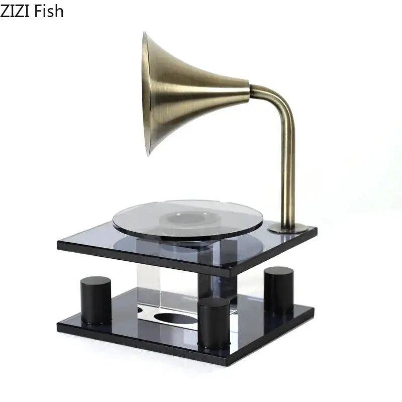 Brass Crystal Music Sculpture