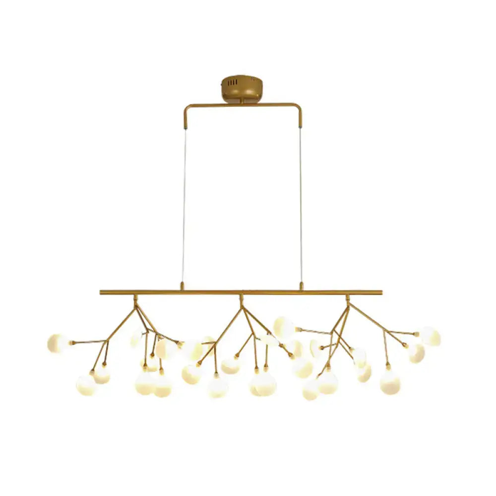 Brass Branching Island Chandelier