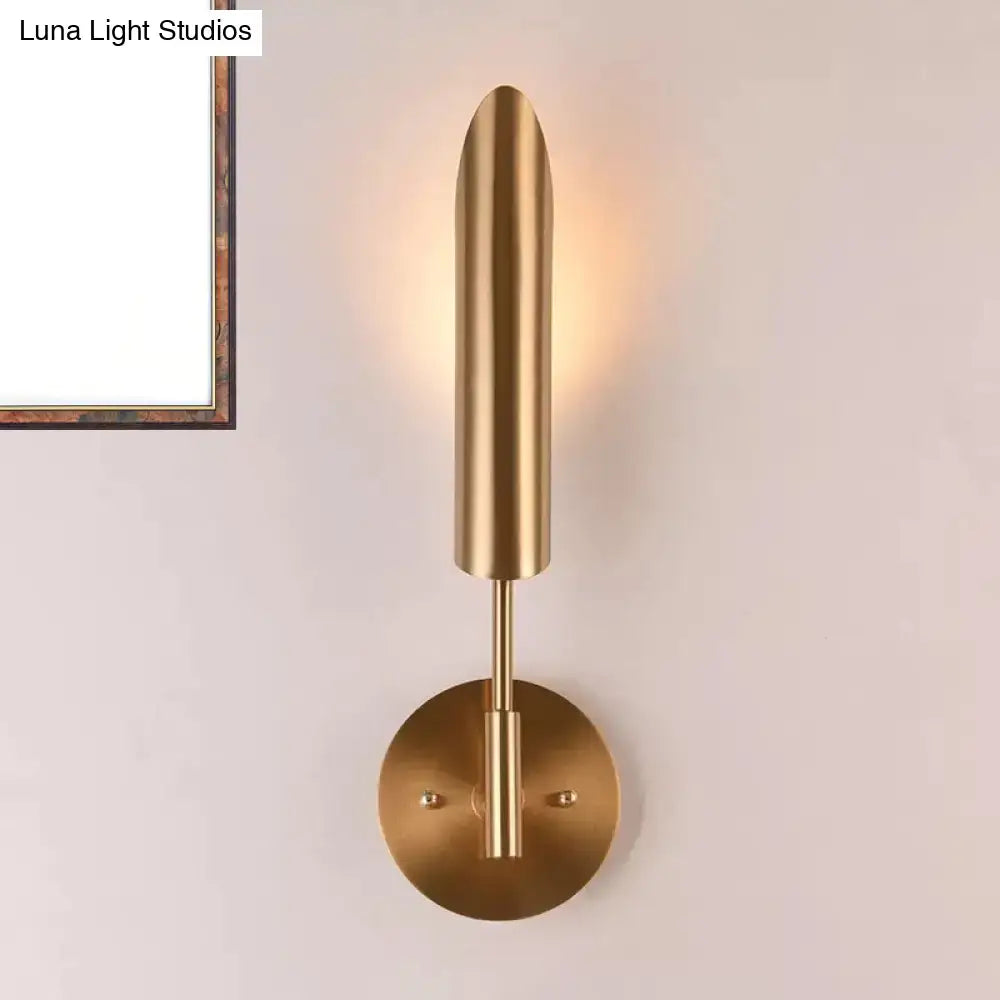 Brass Modern LED Wall Sconce