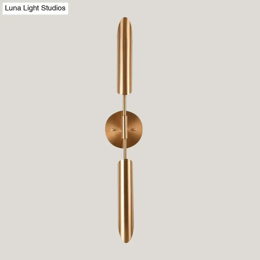 Brass Modern LED Wall Sconce