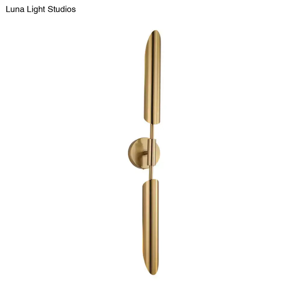 Brass Modern LED Wall Sconce