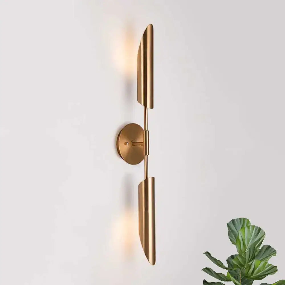 Brass Modern LED Wall Sconce