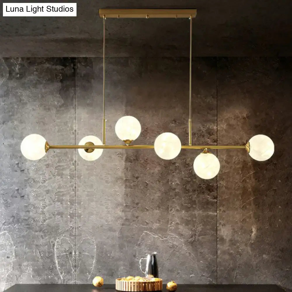 Cognac Glass Pendant Light