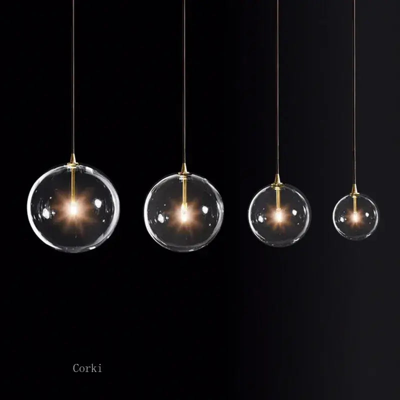 Modern Brass Pendant Lamp