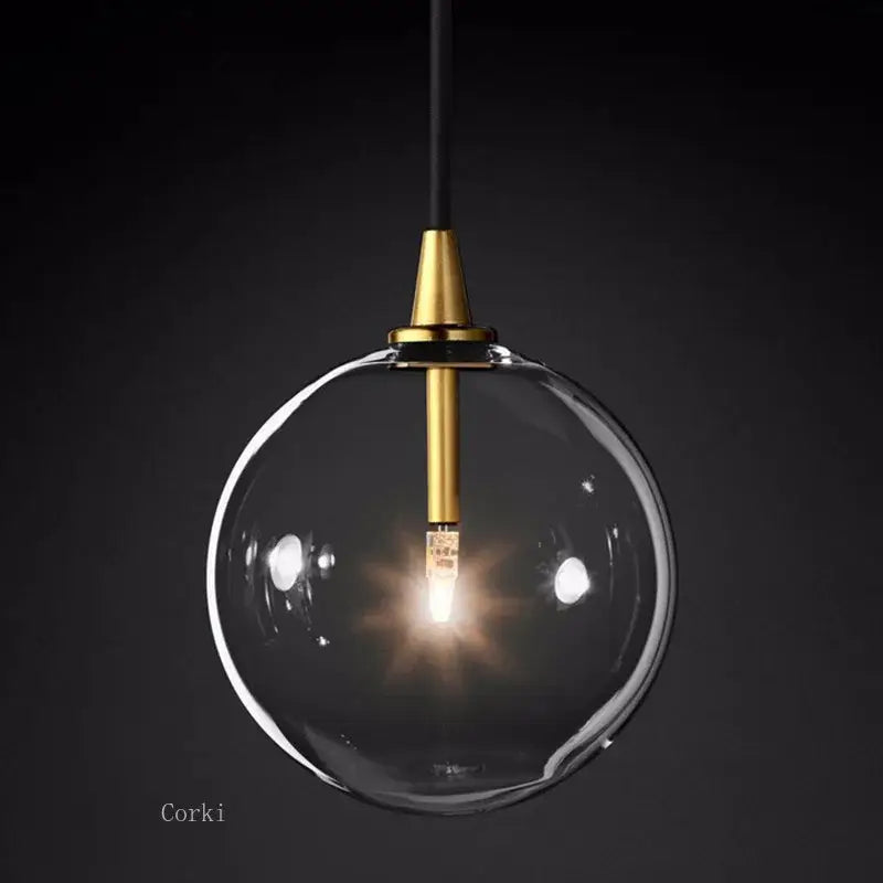 Modern Brass Pendant Lamp