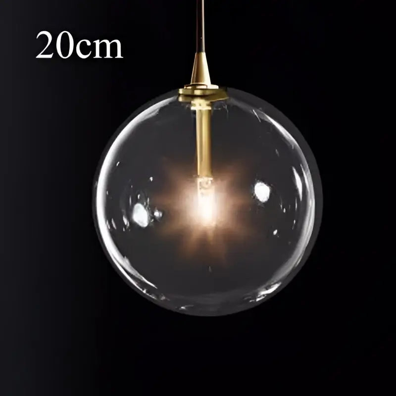 Modern Brass Pendant Lamp