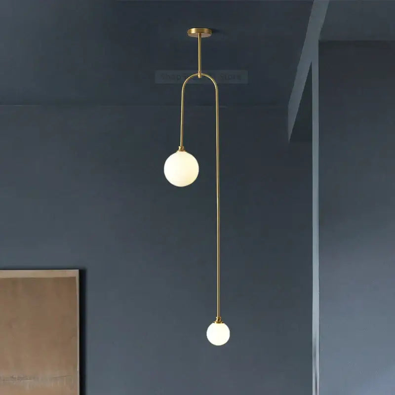 Frosted Globe Pendant Light