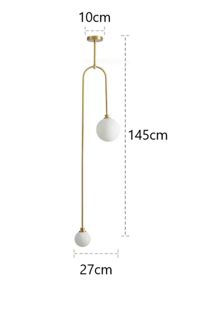 Frosted Globe Pendant Light
