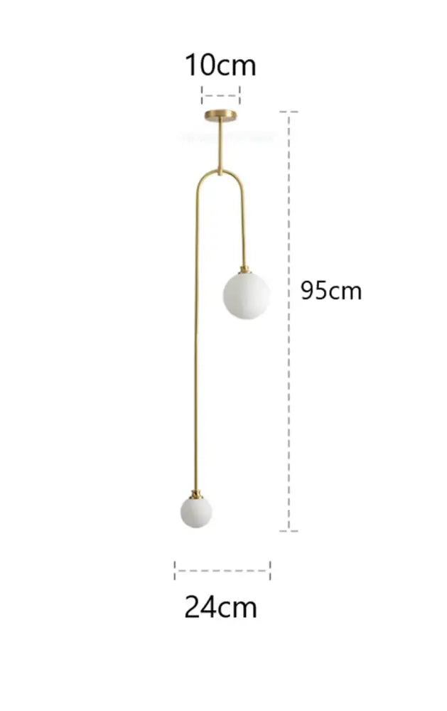 Frosted Globe Pendant Light