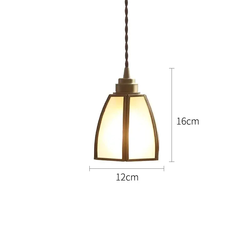 Brass Bell Pendant Light