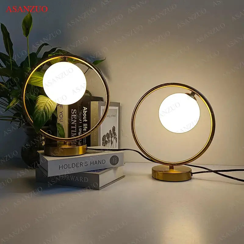 Brass LED Table Lamp
