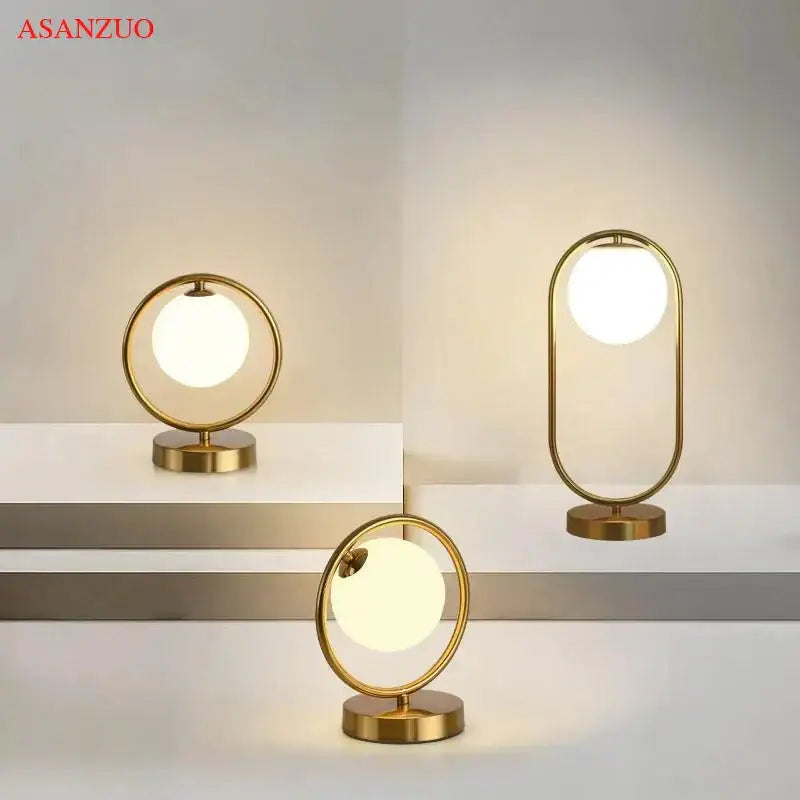 Brass LED Table Lamp