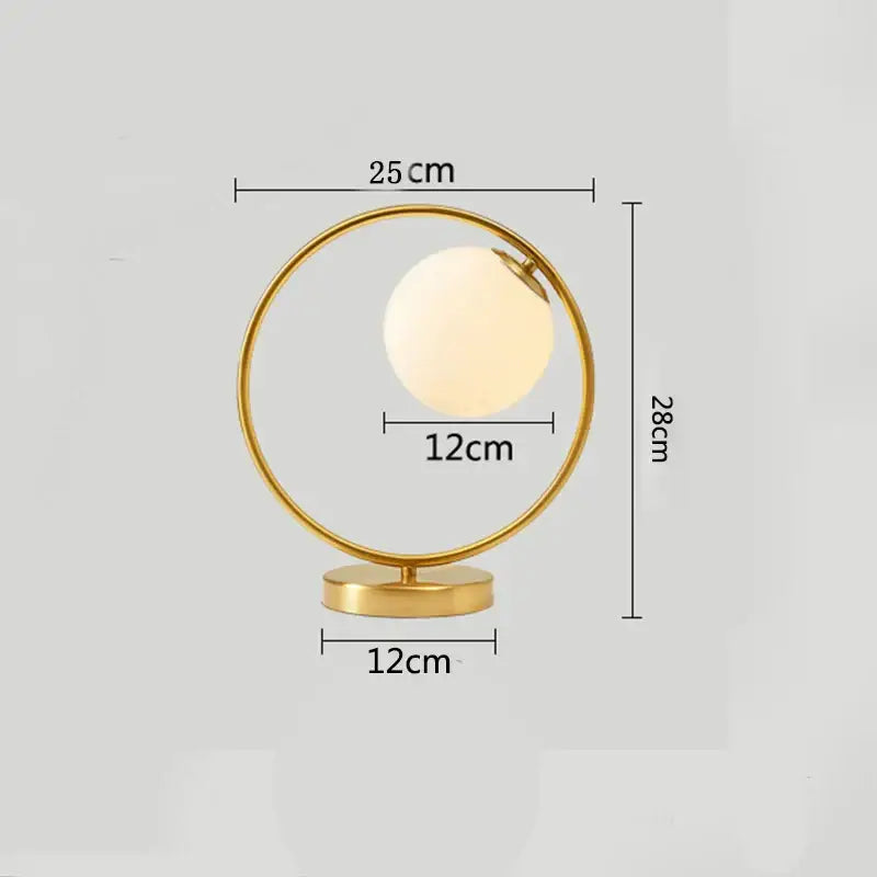 Brass LED Table Lamp