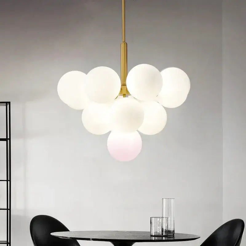 Brass Globe Pendant Lamp