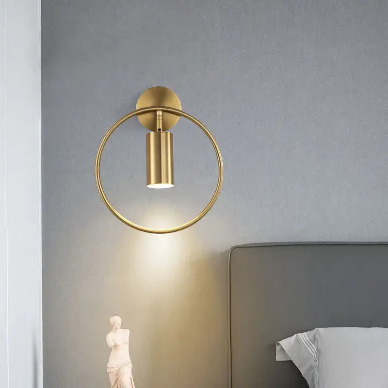 Gold Adjustable LED Sconce