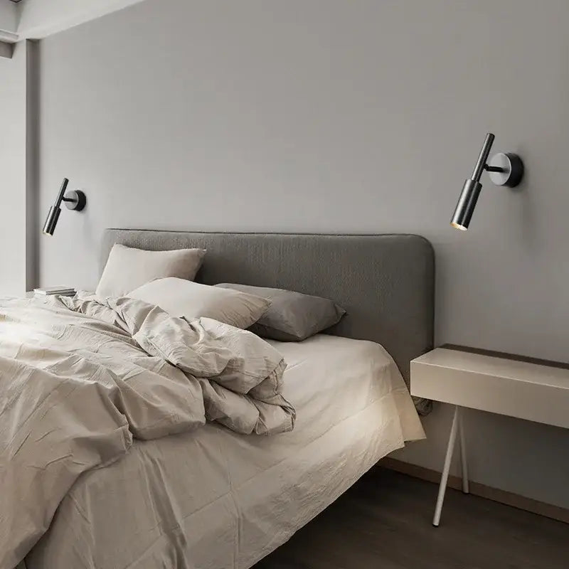 Brass Cylindrical Wall Sconce