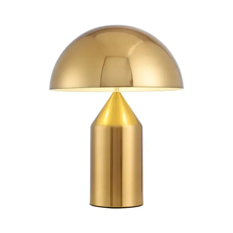 Brass Mushroom Table Lamp