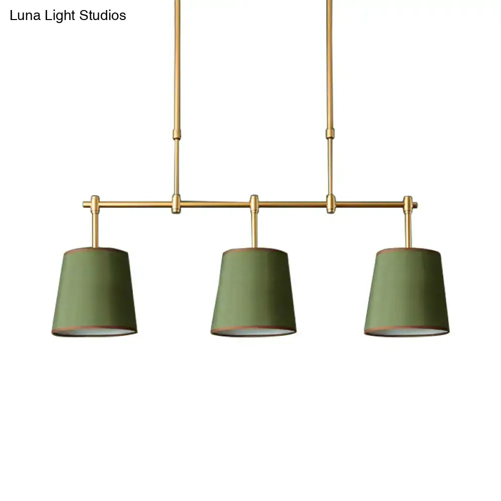 Flaxen Fabric Pendant Light