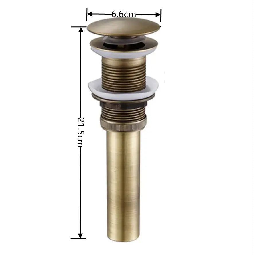 Brass Pop Up Drain