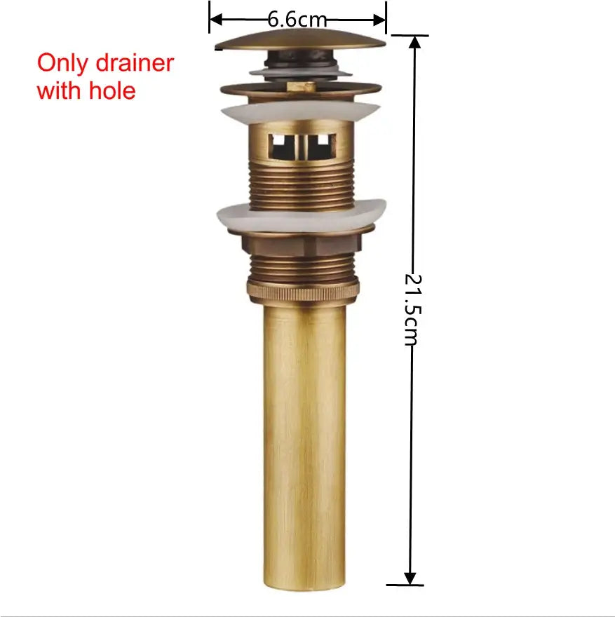 Brass Pop Up Drain