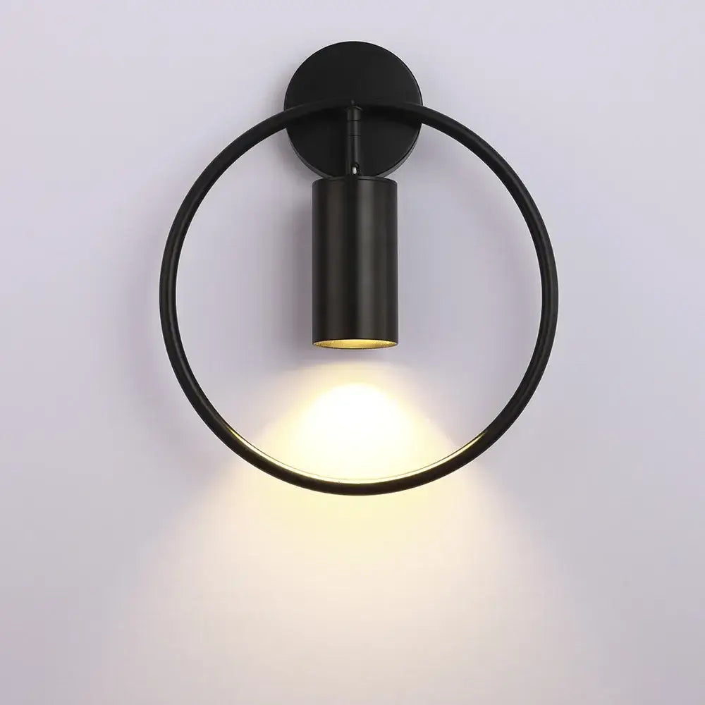 Brass Ring Wall Sconce