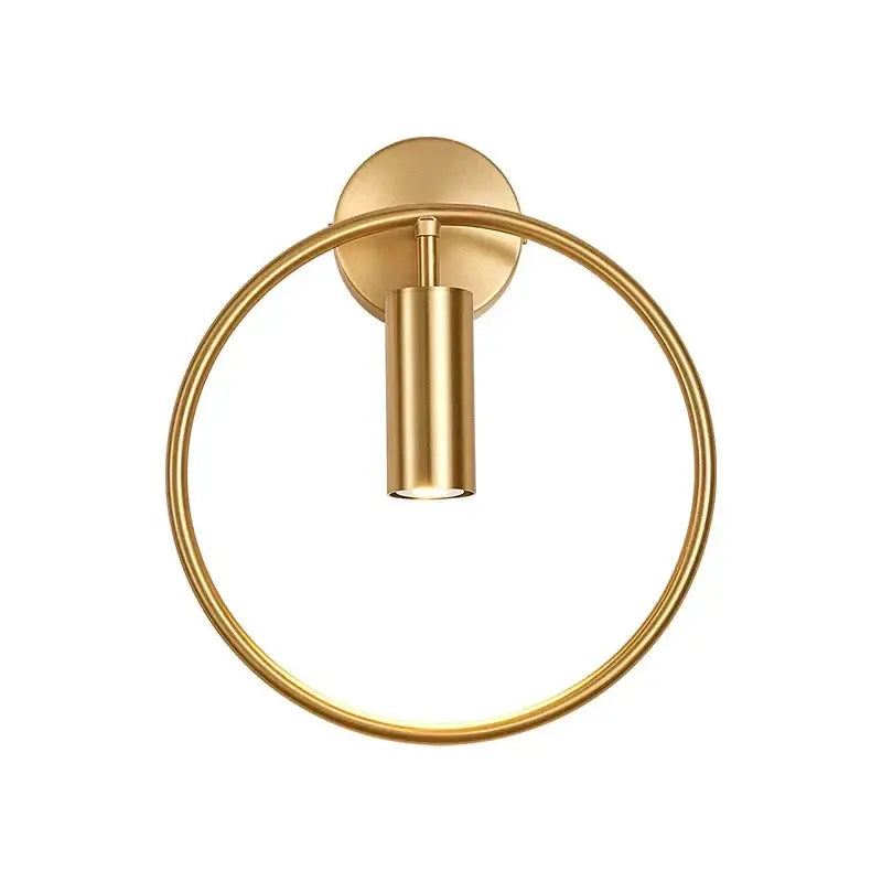 Brass Ring Wall Sconce