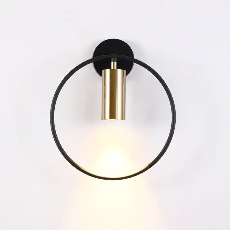 Brass Ring Wall Sconce