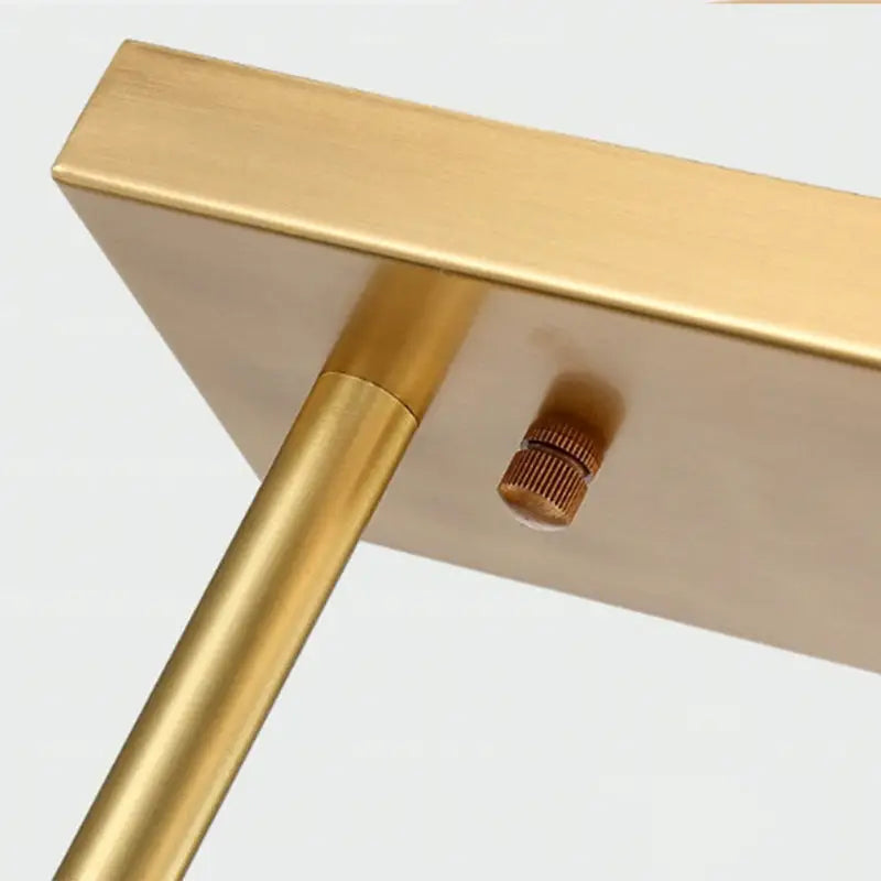 Brass Globe Pendant Light