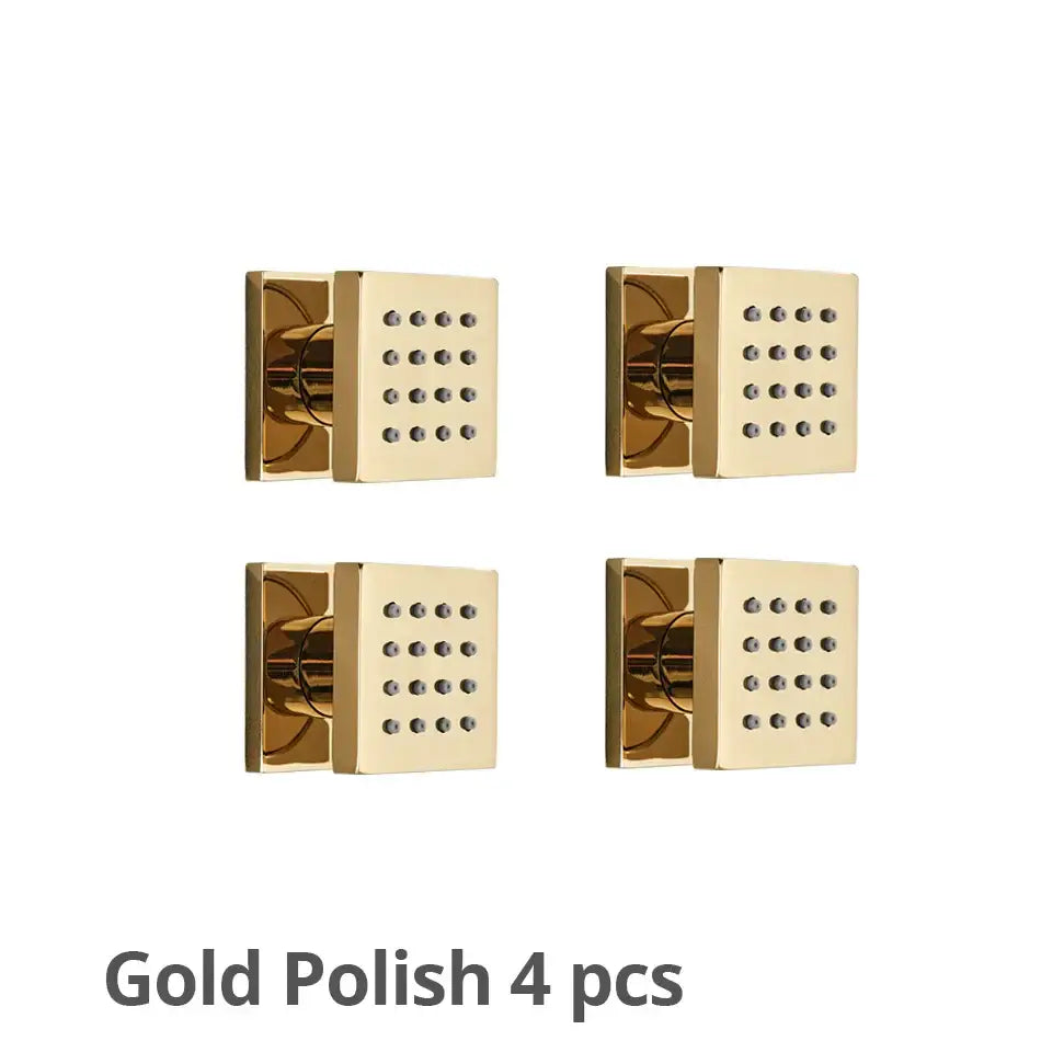 Brass Square Shower Jets