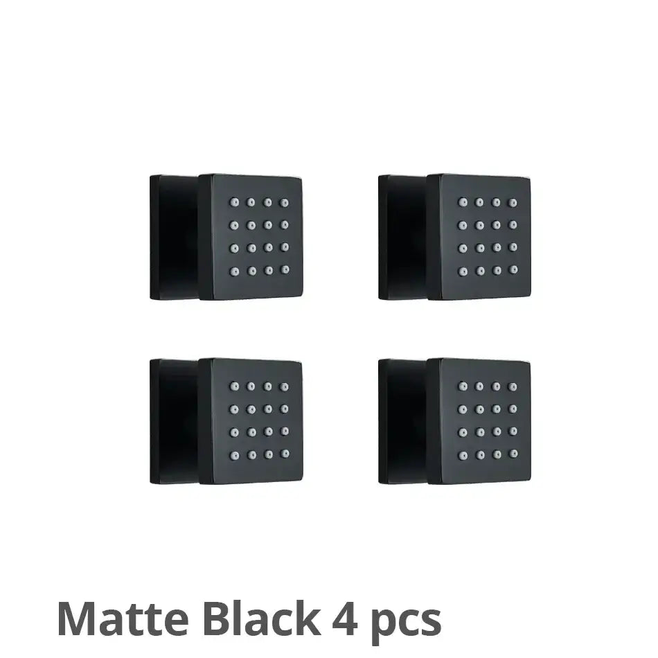Brass Square Shower Jets