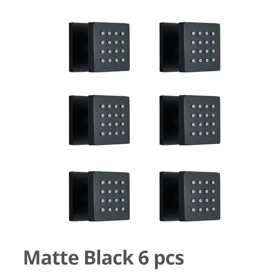 Brass Square Shower Jets