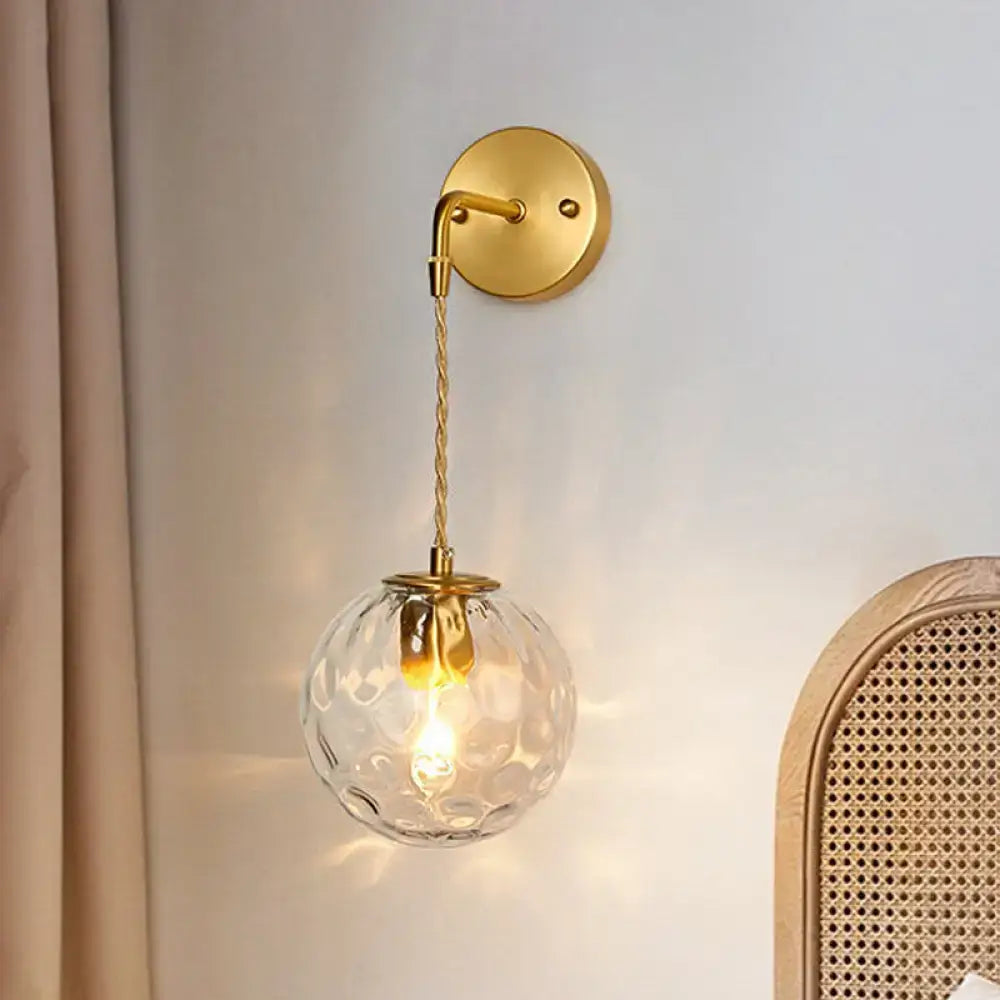 Brass Water Glass Sconce
