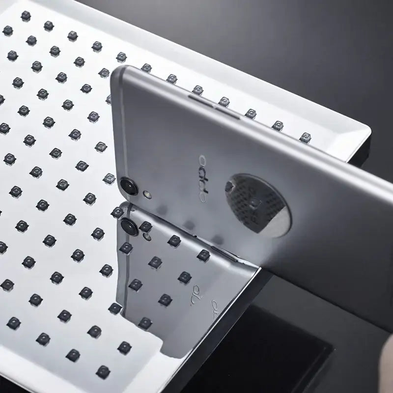Chrome LED Rainfall Showerhead