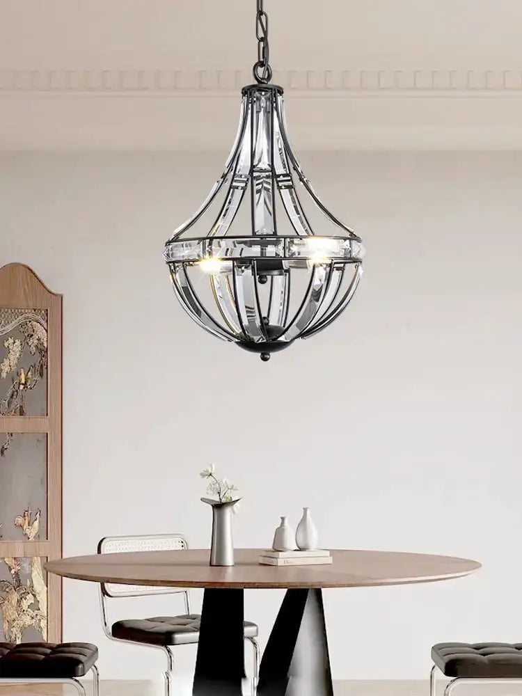 Bronze Globe LED Chandelier