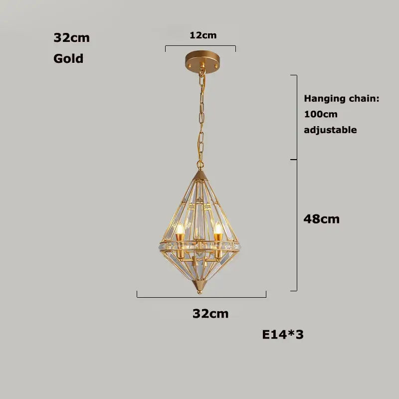 Bronze Globe LED Chandelier