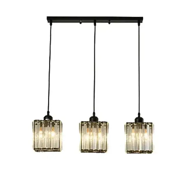 Crystal Trio Pendant Light