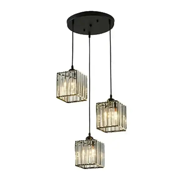 Crystal Trio Pendant Light