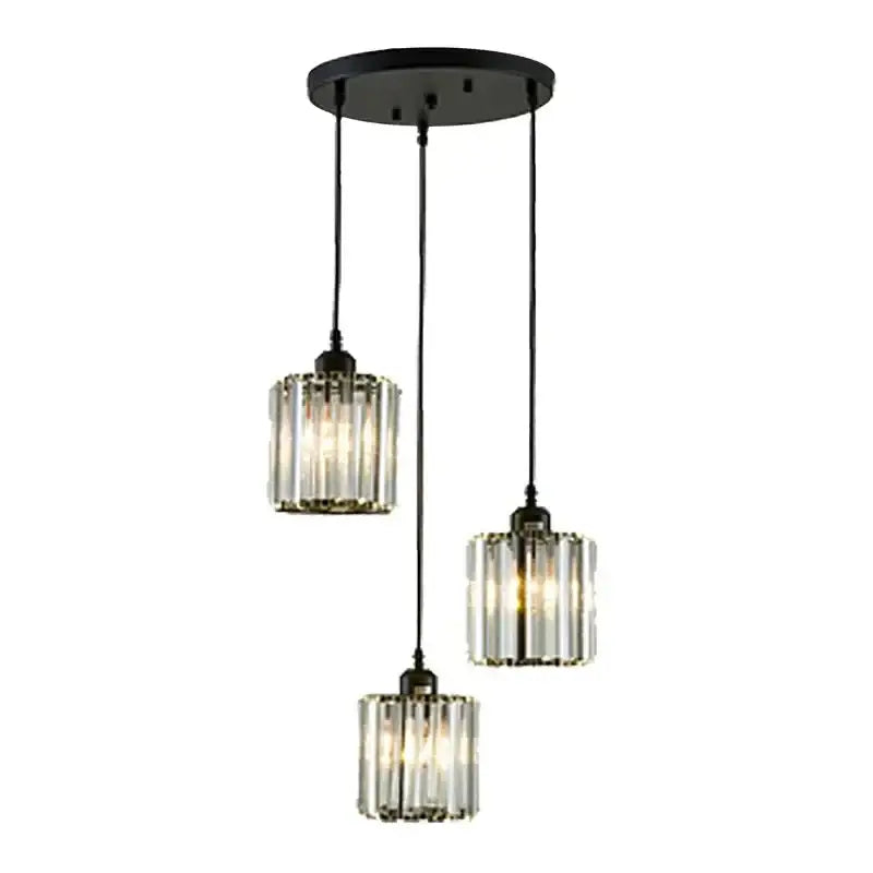Crystal Trio Pendant Light