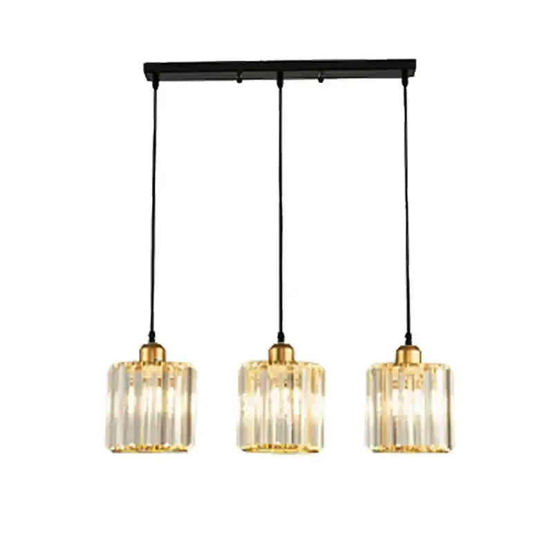Crystal Trio Pendant Light