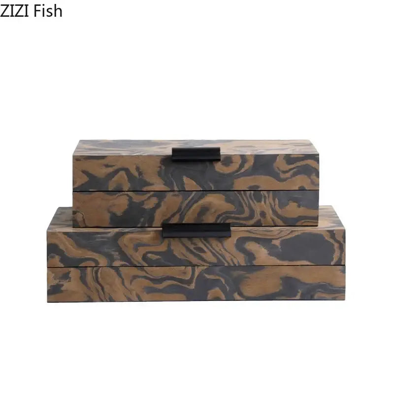 Brown Black Jewelry Box