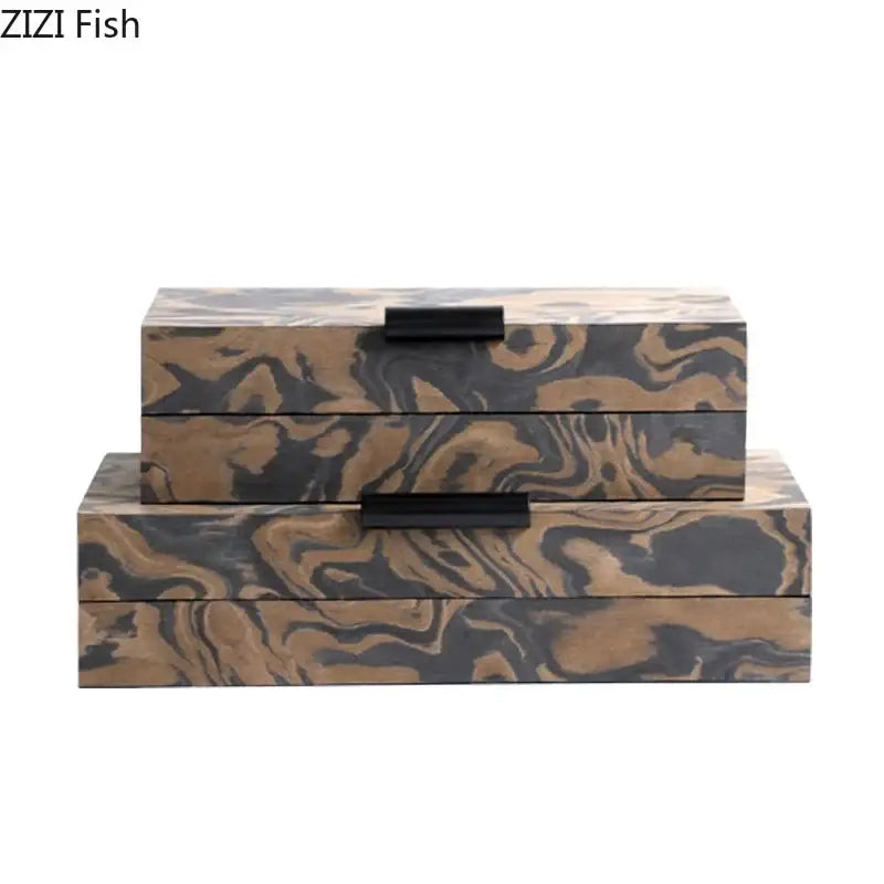 Brown Black Jewelry Box