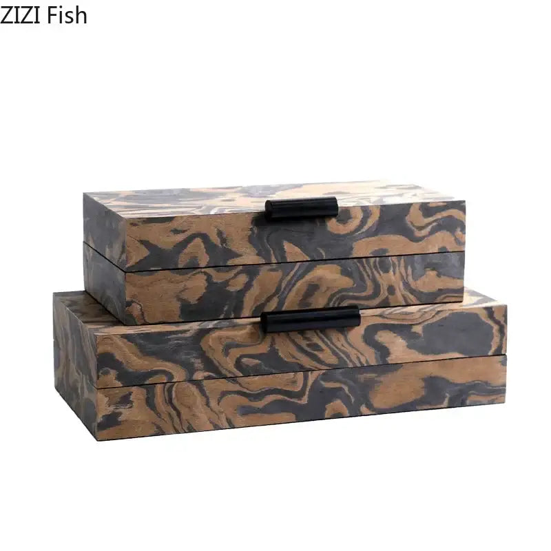 Brown Black Jewelry Box