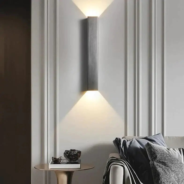 Black Aluminum Wall Sconce